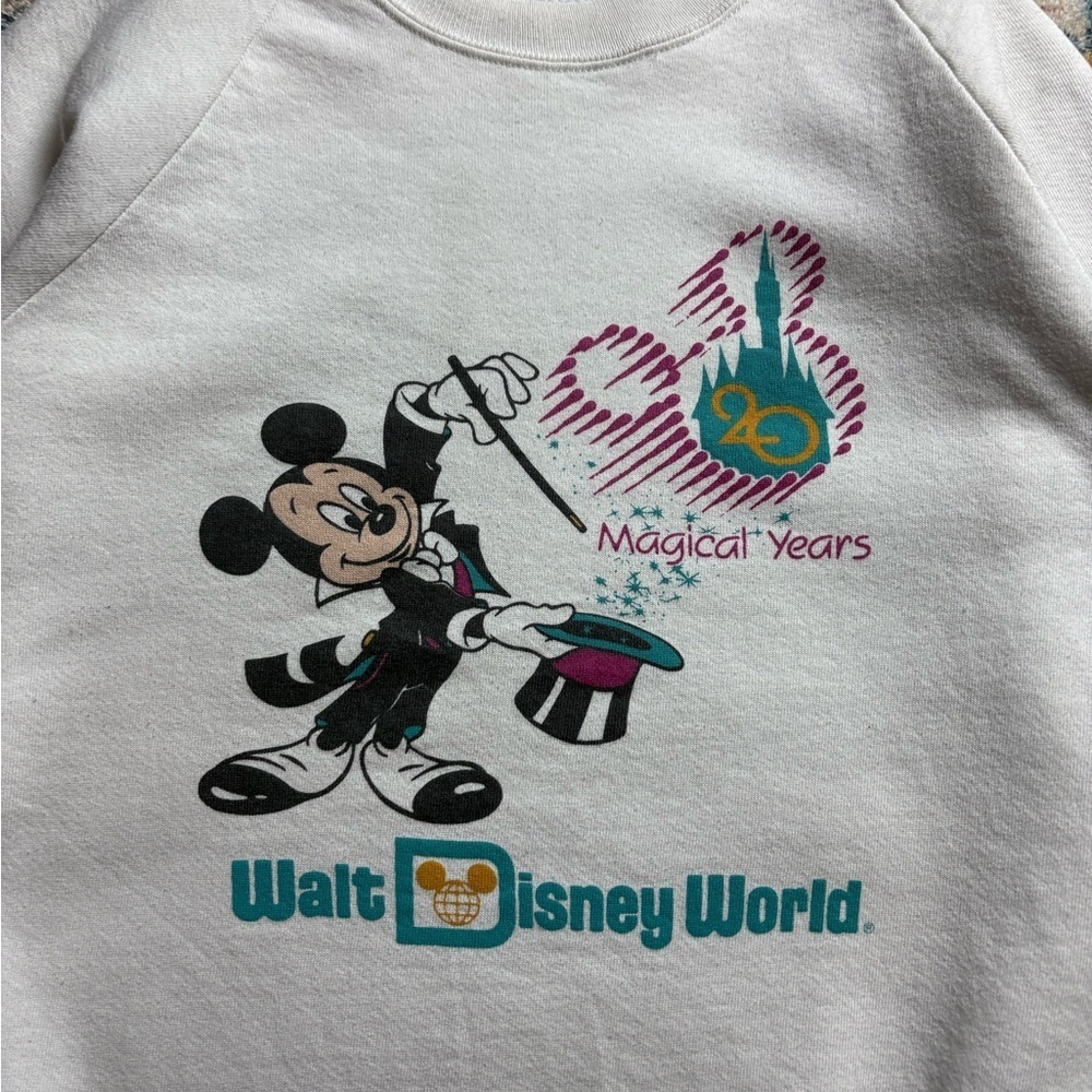 Vintage Walt Disney World 20th Year Crewneck Large - Picture 4 of 7